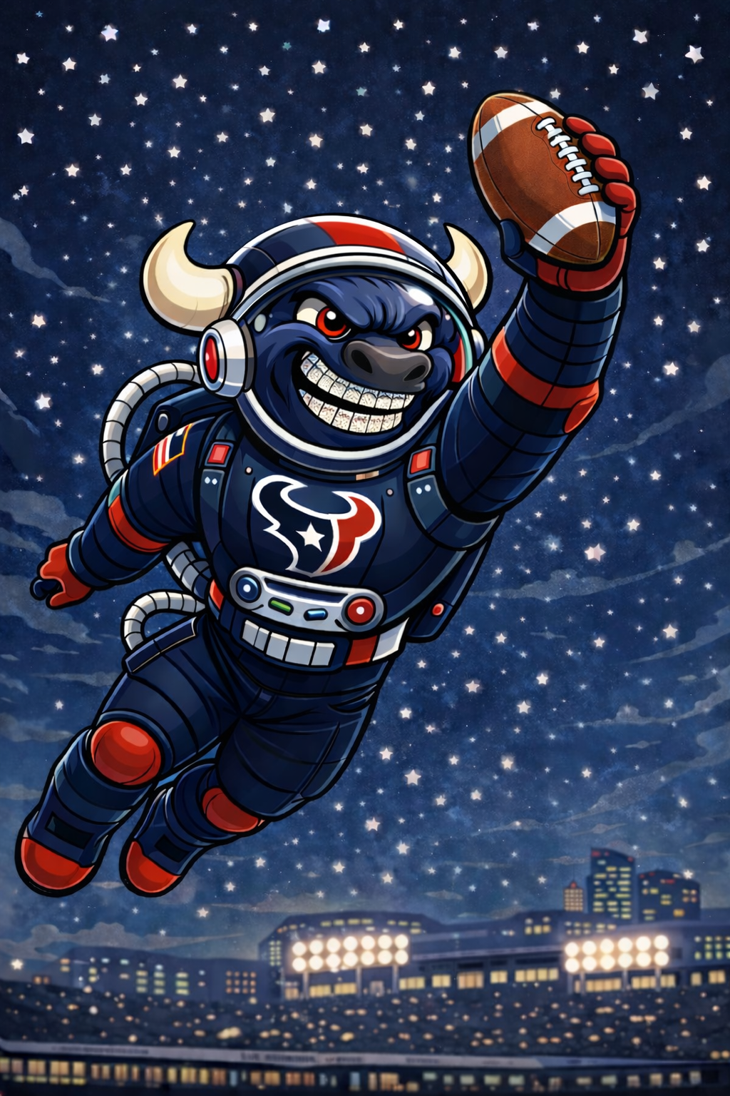 Navy Space-Toro Pin 🇨🇱